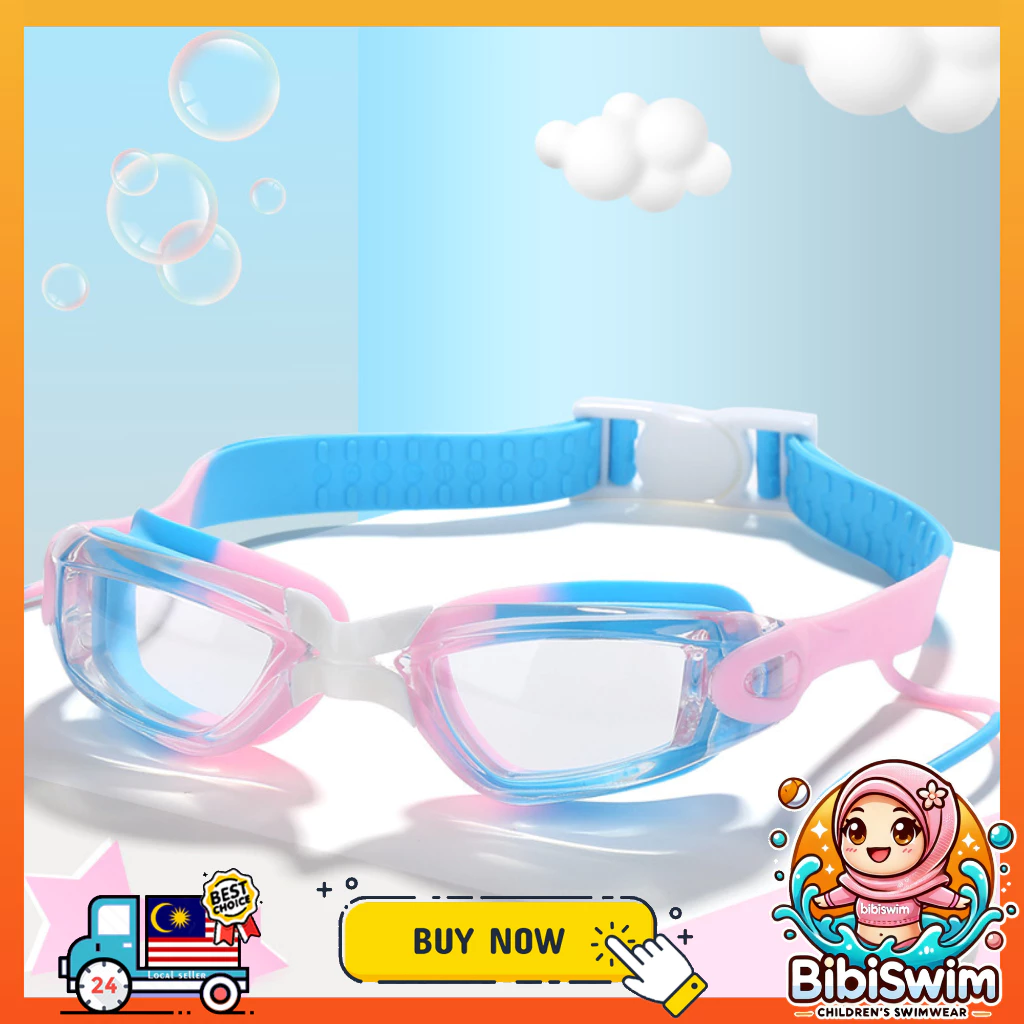 BIBISWIM Kids Swimming Goggles for Boy & Girl