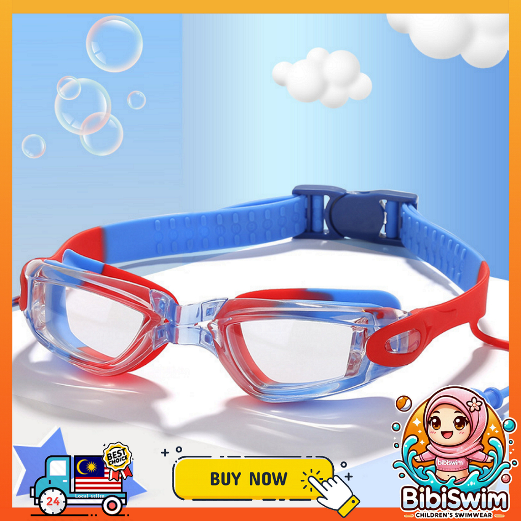 BIBISWIM Kids Swimming Goggles for Boy & Girl