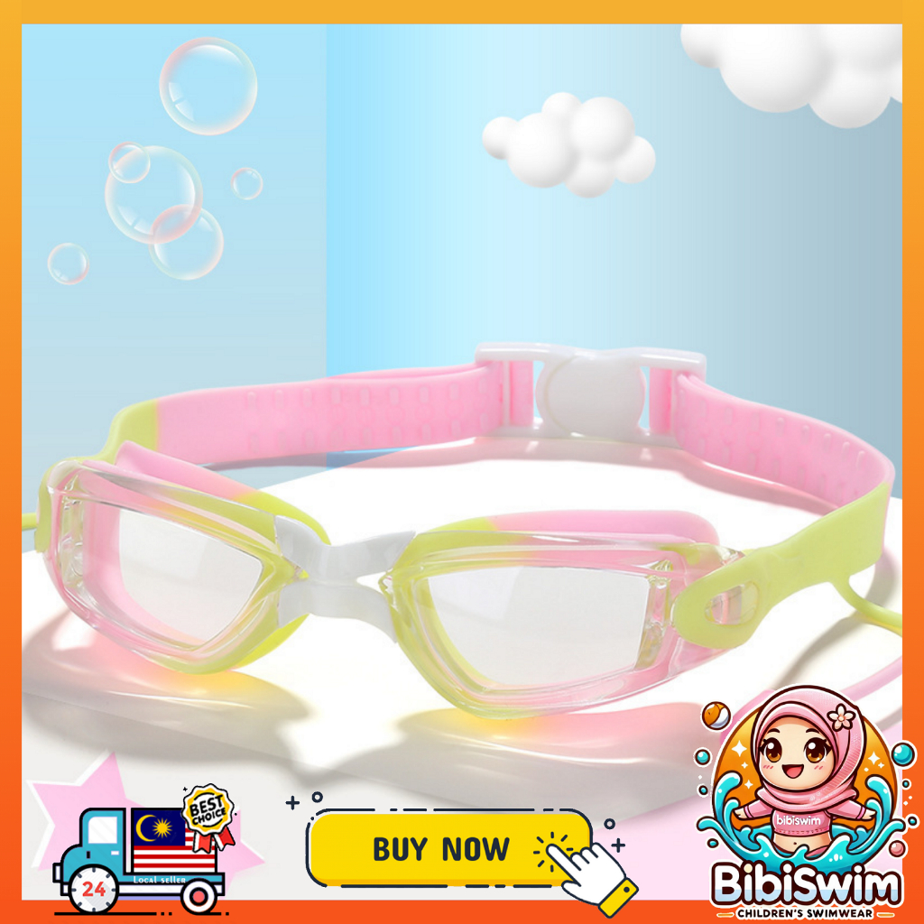 BIBISWIM Kids Swimming Goggles for Boy & Girl