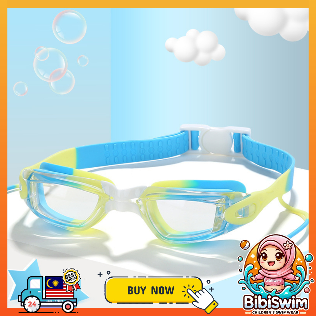 BIBISWIM Kids Swimming Goggles for Boy & Girl