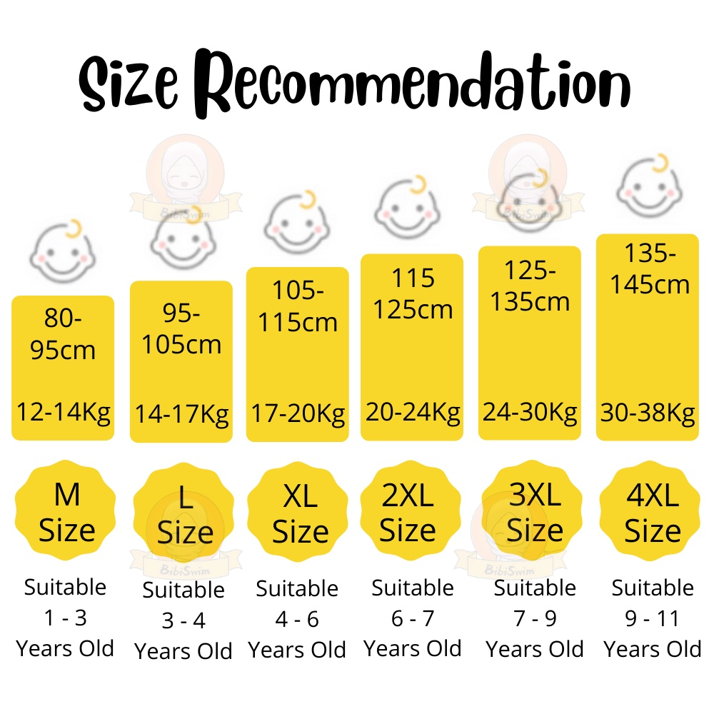 BIBISWIM Kids Girls Swimsuit One-Piece Long Sleeve Swimming Costume