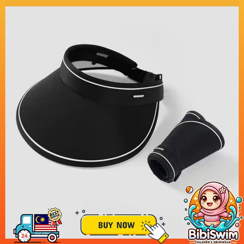 BIBISWIM Women's Foldable Sun Visor hat UV Protection Hat Camping Bucket Beach Hiking Fishing Hat