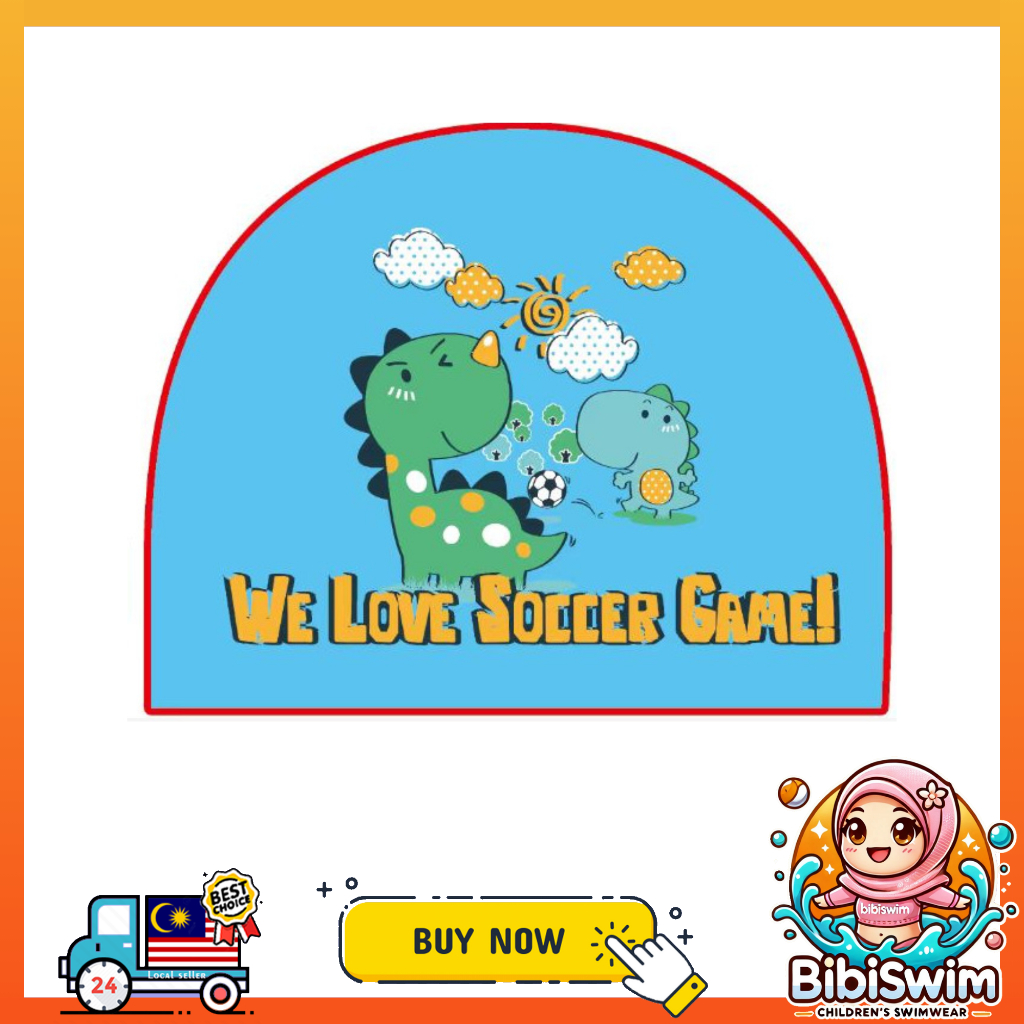 BIBISWIM Swimming Cap Kids Boy Girl Swim Cap Hat For Kid