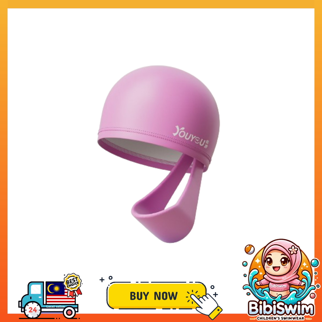 BIBISWIM Swim Swimming Cap Headband Woman Adult PU Swimming Hat