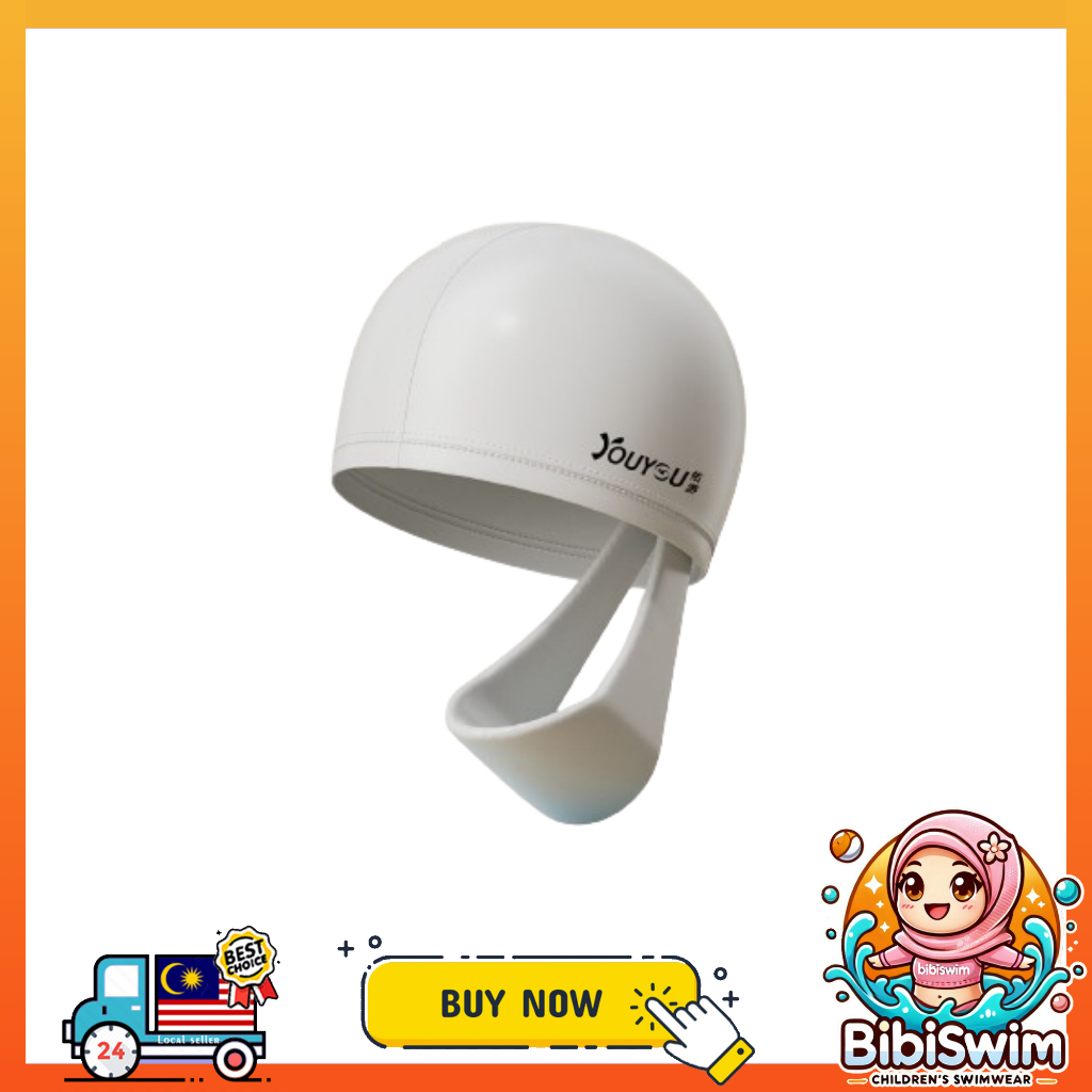 BIBISWIM Swim Swimming Cap Headband Woman Adult PU Swimming Hat