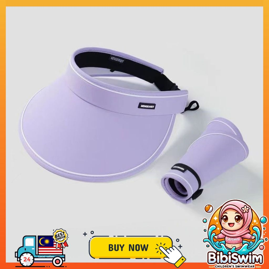 BIBISWIM Women's Foldable Sun Visor hat UV Protection Hat Camping Bucket Beach Hiking Fishing Hat