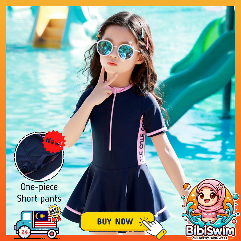 BIBISWIM Swimming Suit Baby Girl Swimsuit Kids Kid
