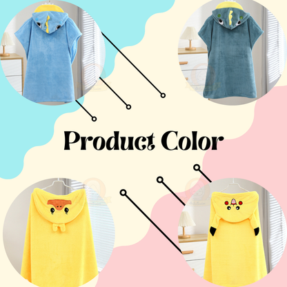 BIBISWIM Baby Kids Bath Towel Children Hoodie Beach Towel Towels