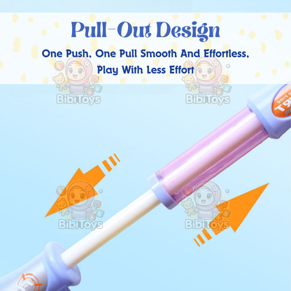 BIBISWIM Kids Outdoor Spray Water Gun Blaster Shooter Swimming Pool Beach Toys Mainan Pistol Air