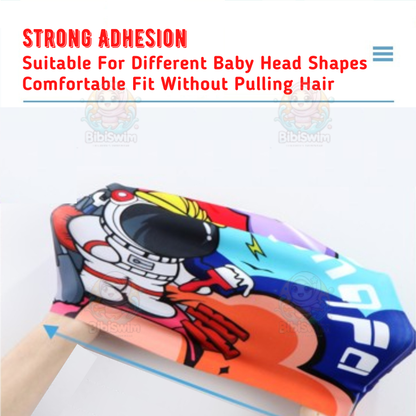 BIBISWIM Swimming Cap Kids Silicone Waterproof Water Sports