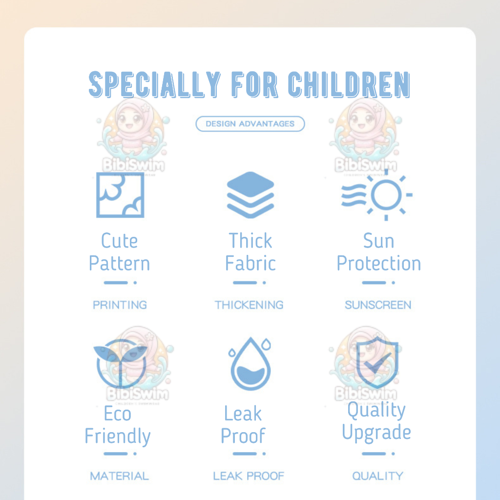 BIBISWIM Inflatable Baby Swimming Float Swim Swimming Ring Kids