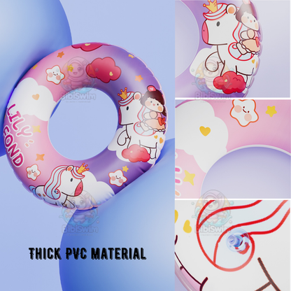 BIBISWIM Inflatable Baby Swimming Float Swim Swimming Ring Kids