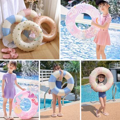 BIBISWIM Inflatable Baby Swimming Float Swim Swimming Ring Kids