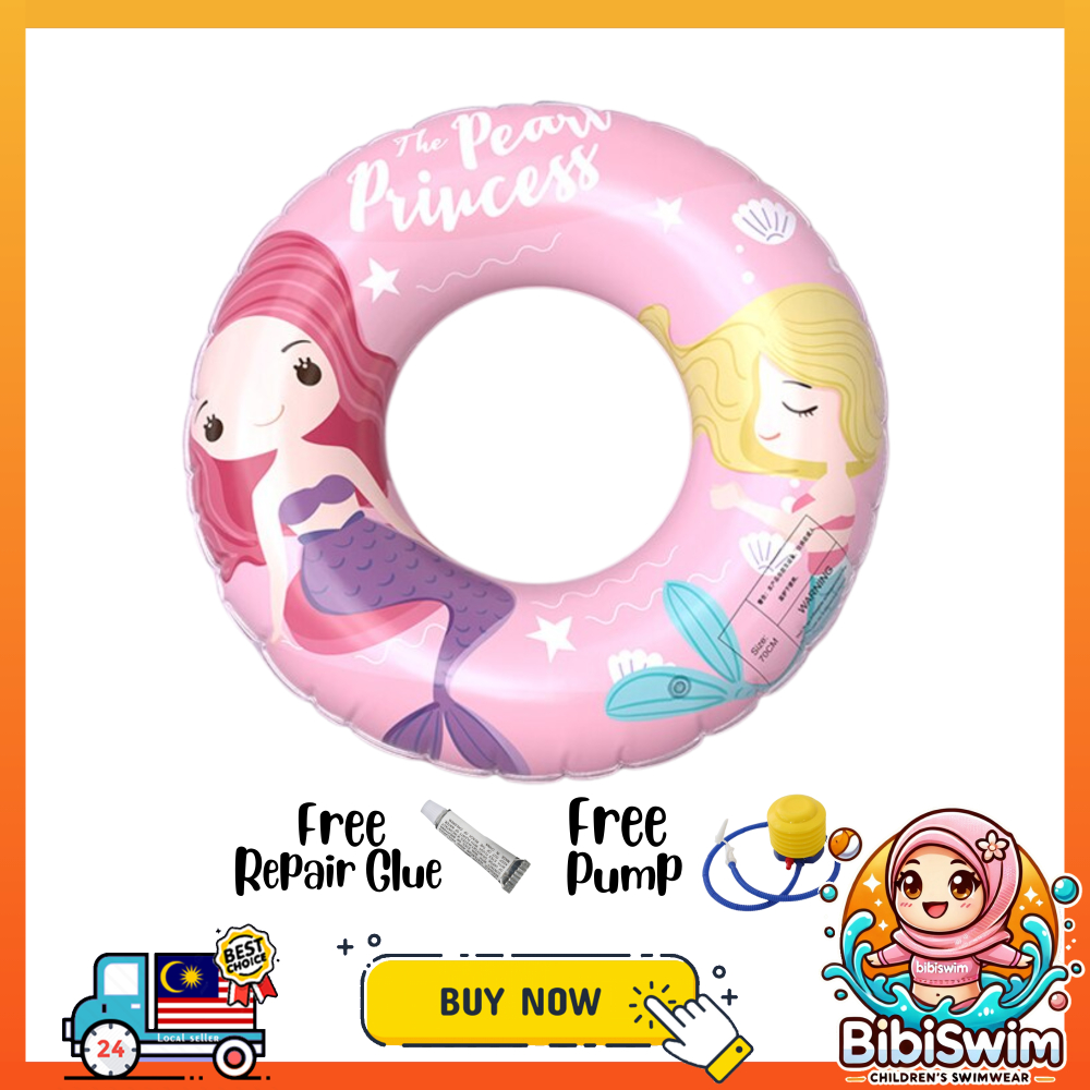 BIBISWIM Inflatable Baby Swimming Float Swim Swimming Ring Kids