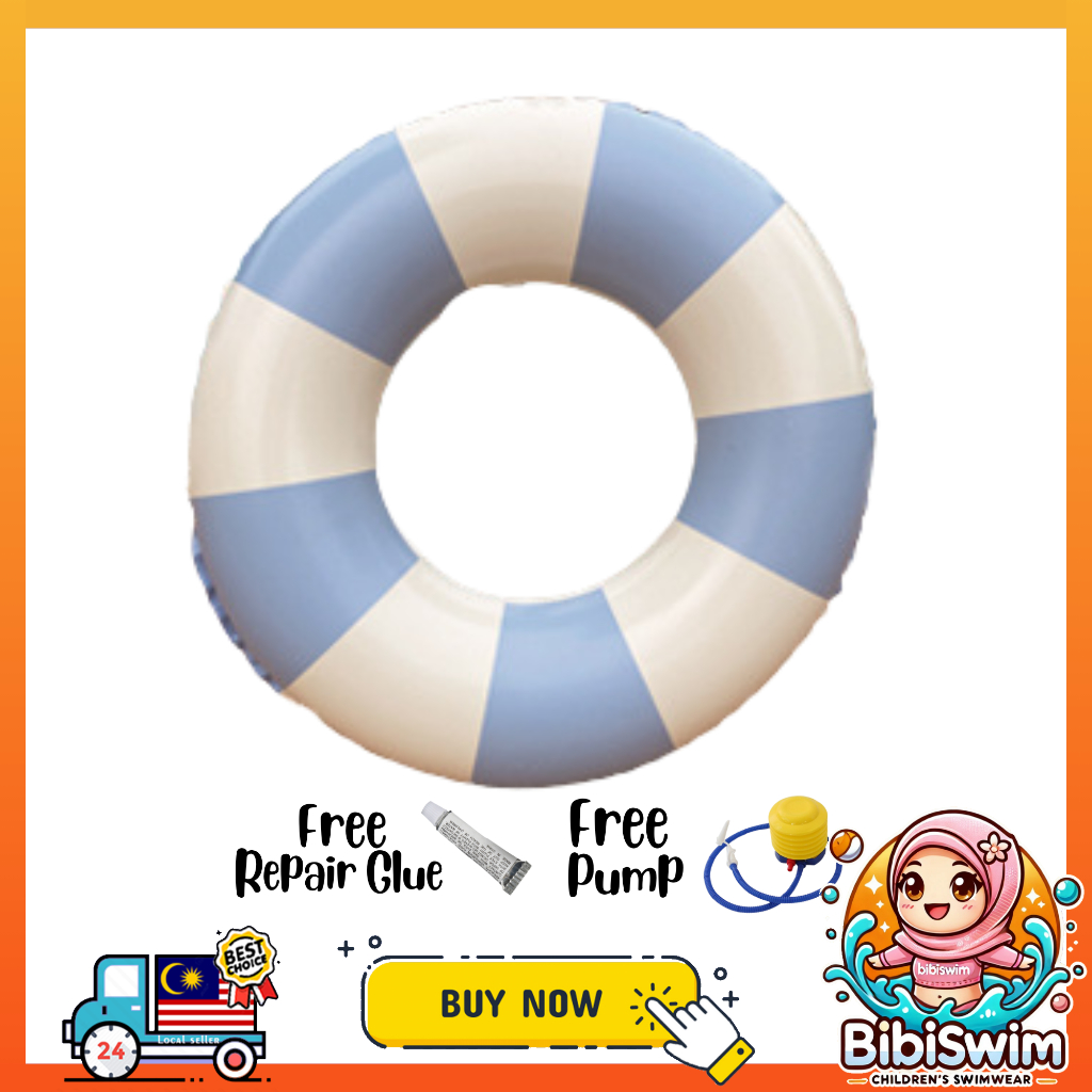 BIBISWIM Inflatable Baby Swimming Float Swim Swimming Ring Kids