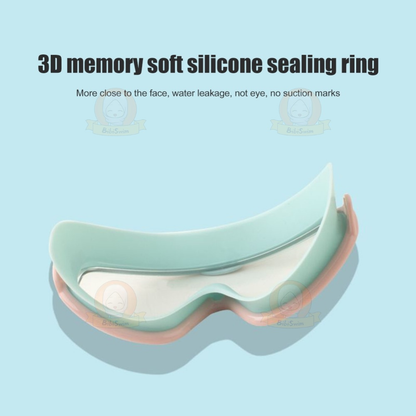 BIBISWIM Swimming goggle glass glasses with ear plug  kids