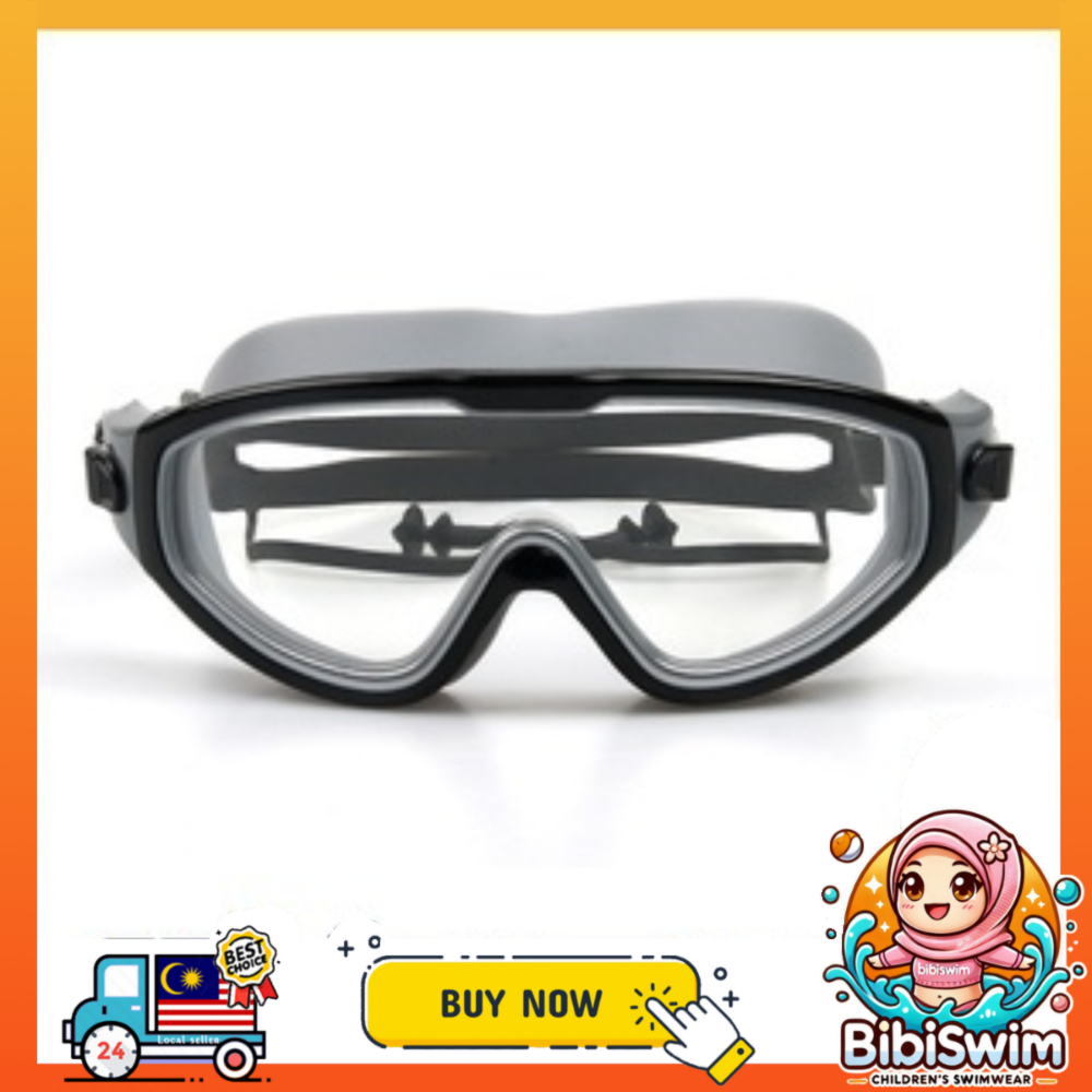 BIBISWIM Swimming goggle glass glasses with ear plug  kids