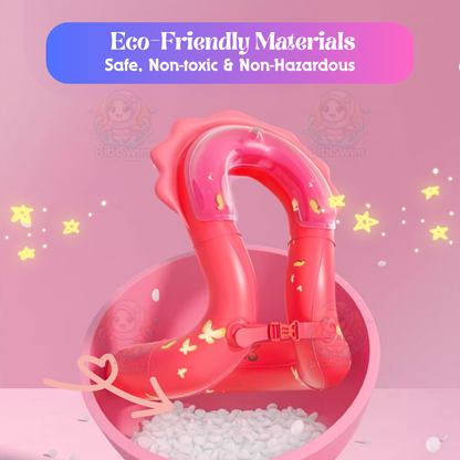 BIBISWIM Children's Inflatable Jacket Floating Ring Kids Safety Life Swimming Vest Floating Swimsuit