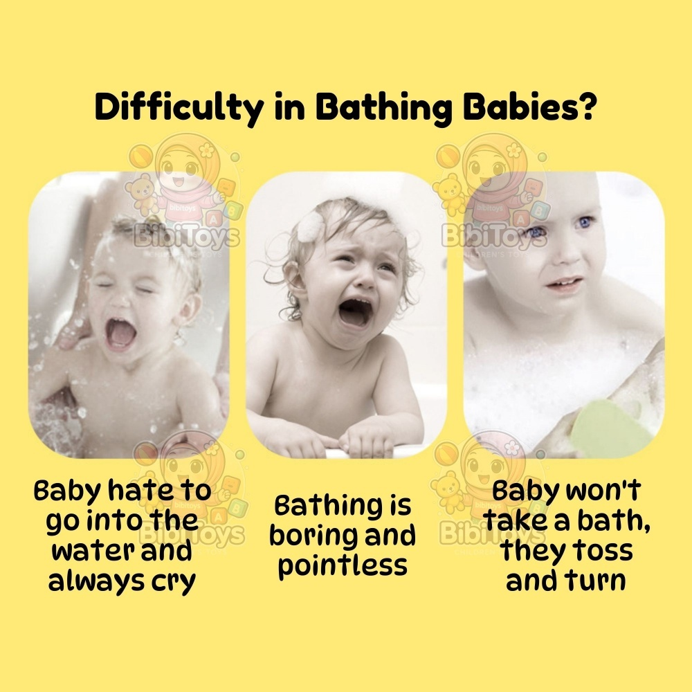 BIBISWIM Baby Bath Toy Shower Indoor Pool Toys Bathroom Water Frog Toys For kids