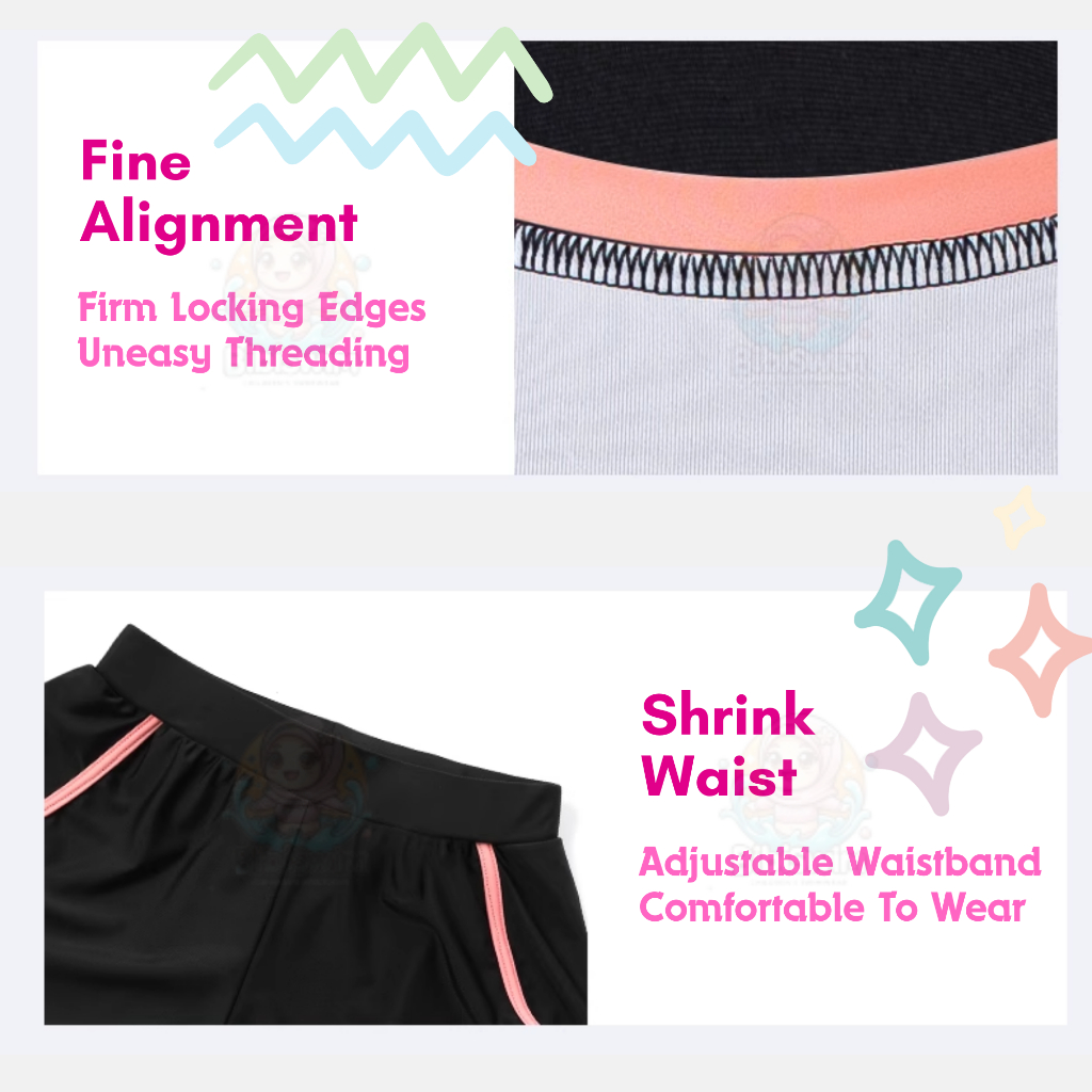 BIBISWIM Swimming Suit For Women Swimsuit Beachwear Swimwear Jersey Sport Student Girl         Short Pants