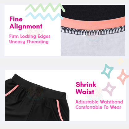 BIBISWIM Swimming Suit For Women Swimsuit Beachwear Swimwear Jersey Sport Student Girl         Short Pants