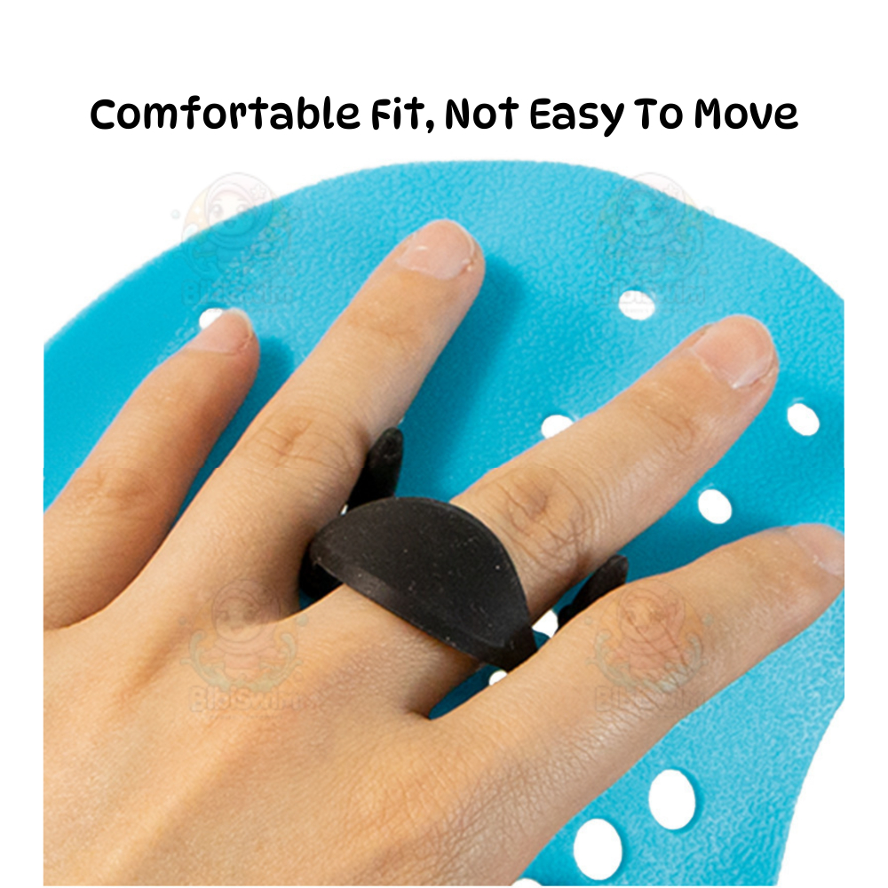 BIBISWIM Swimming Paddle Swimming Hand Paddles Pad Diving Swim Fin Training Adult Men Women Kids