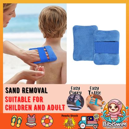 BIBISWIM Sand Remover Portable Lightweight Reusable for Camping Beach Picnic
