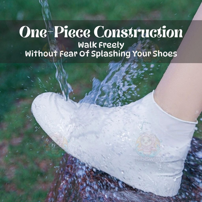 BIBISWIM Rain Shoes Cover Waterproof Motorcycle Rain Boots Cover Shoes