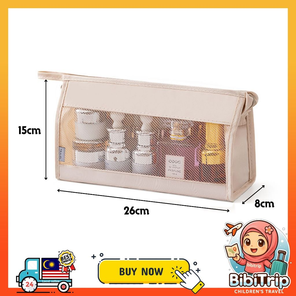 BIBISWIM Travel Bag Organizer Luggage Packing Cubes Travel Toiletries Bag Clothes Organizer Pouch