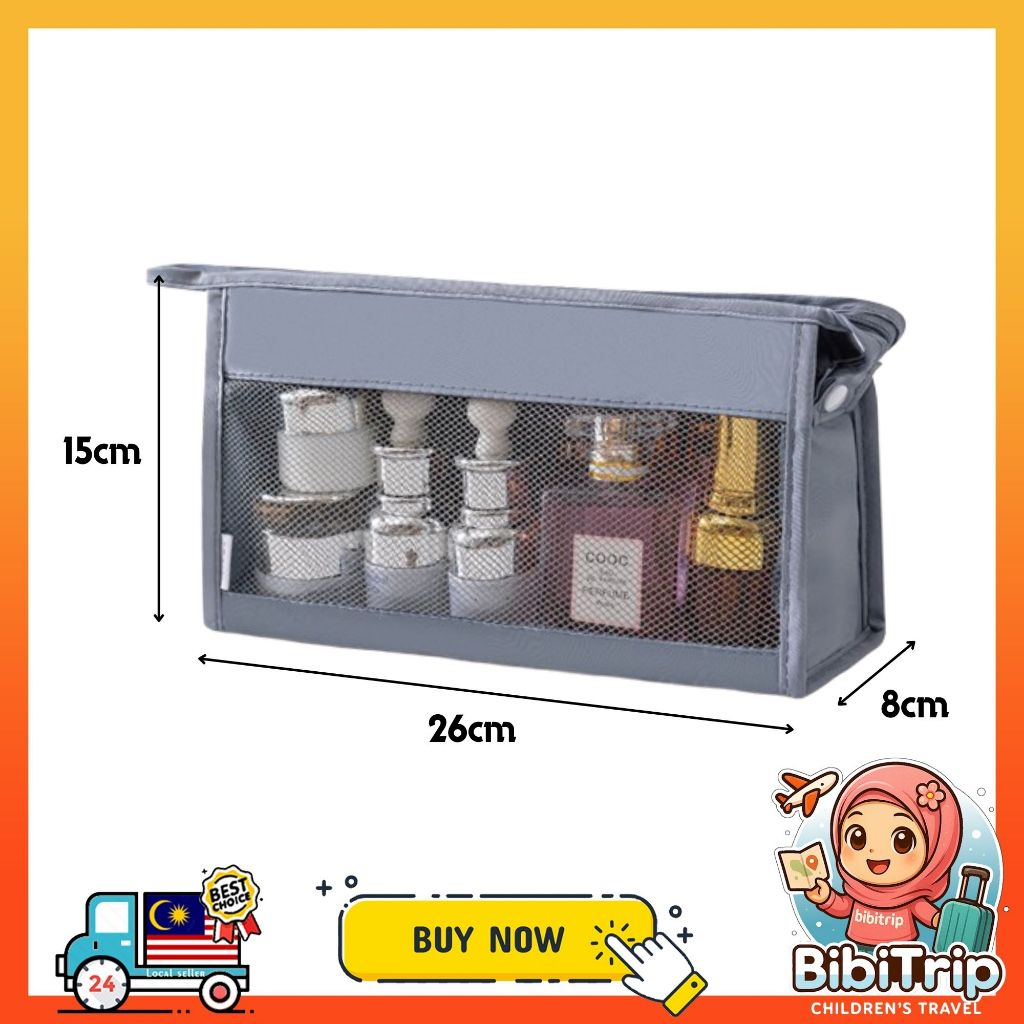 BIBISWIM Travel Bag Organizer Luggage Packing Cubes Travel Toiletries Bag Clothes Organizer Pouch