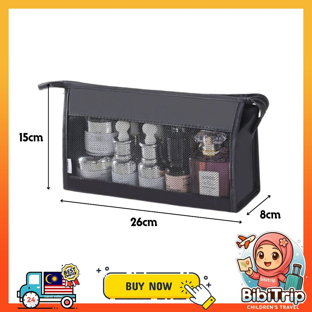 BIBISWIM Travel Bag Organizer Luggage Packing Cubes Travel Toiletries Bag Clothes Organizer Pouch