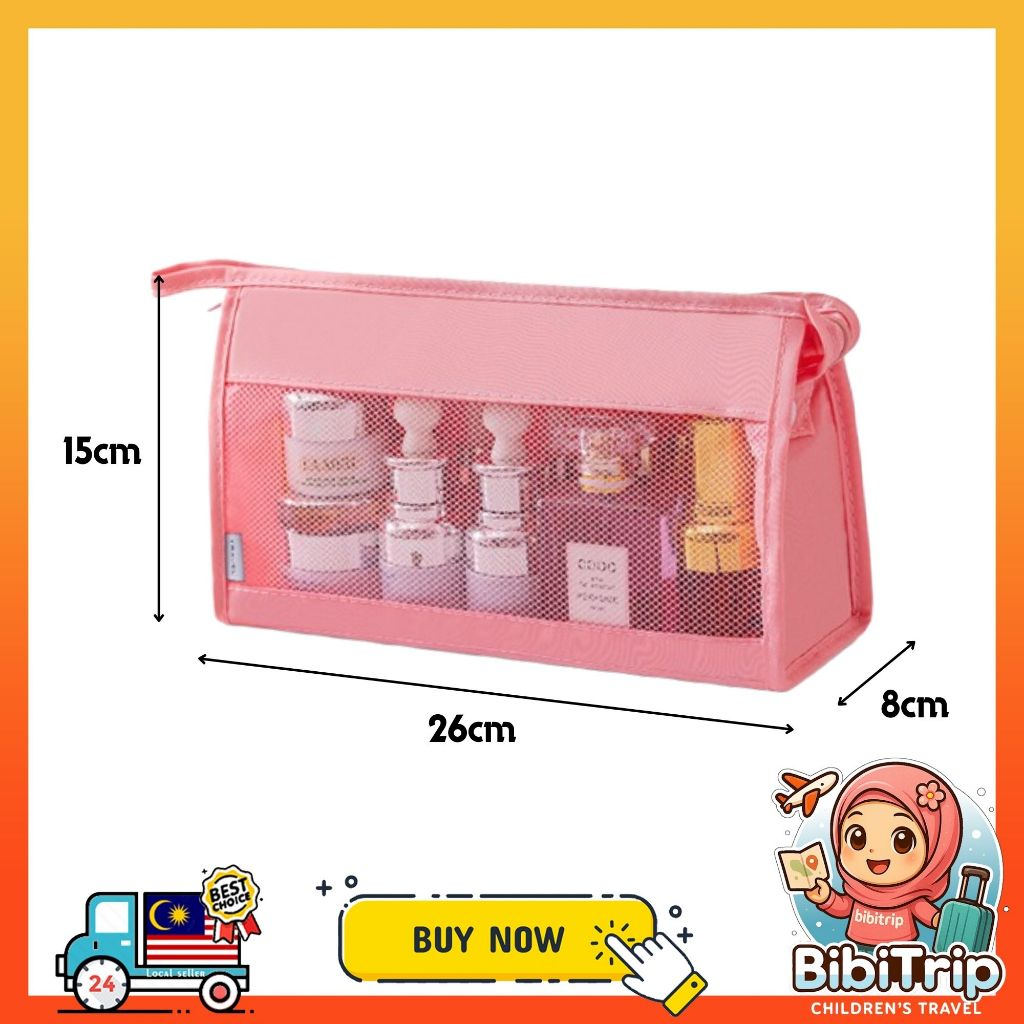 BIBISWIM Travel Bag Organizer Luggage Packing Cubes Travel Toiletries Bag Clothes Organizer Pouch