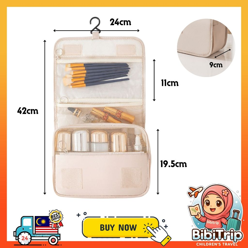 BIBISWIM Travel Bag Organizer Luggage Packing Cubes Travel Toiletries Bag Clothes Organizer Pouch