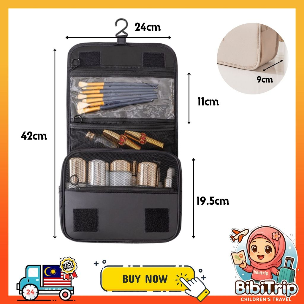 BIBISWIM Travel Bag Organizer Luggage Packing Cubes Travel Toiletries Bag Clothes Organizer Pouch