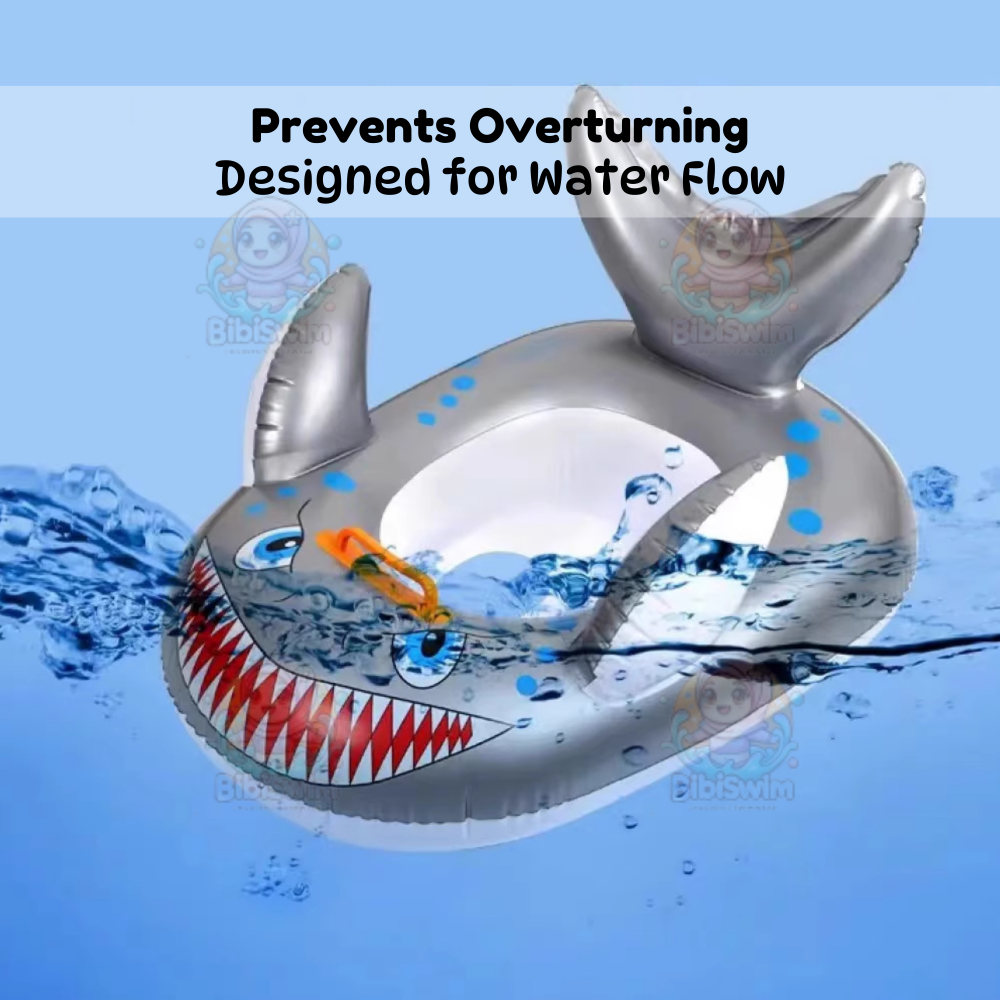 BIBISWIM Inflatable Baby Swimming float Swim Ring Float Handle