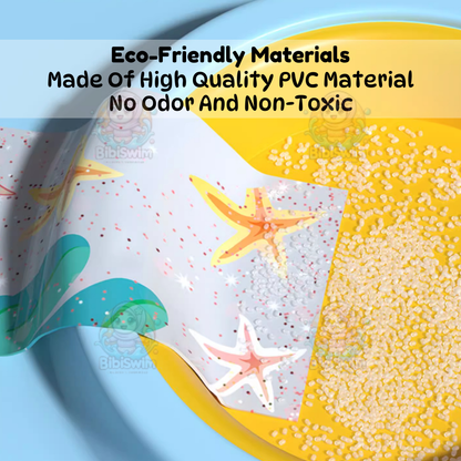 BIBISWIM Inflatable Baby Swimming float Swim Ring Float Handle