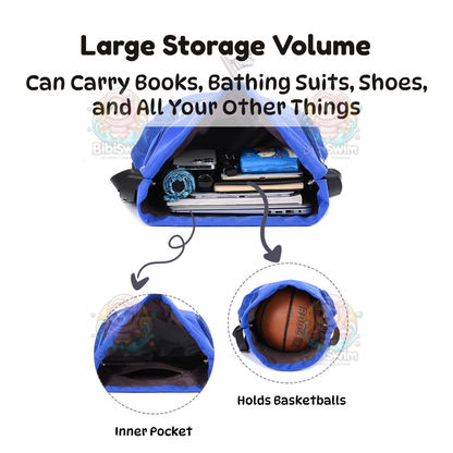 BIBISWIM Waterproof Drawstring Backpack