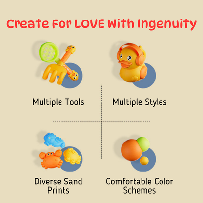 BIBISWIM Safety Beach Sand Toys