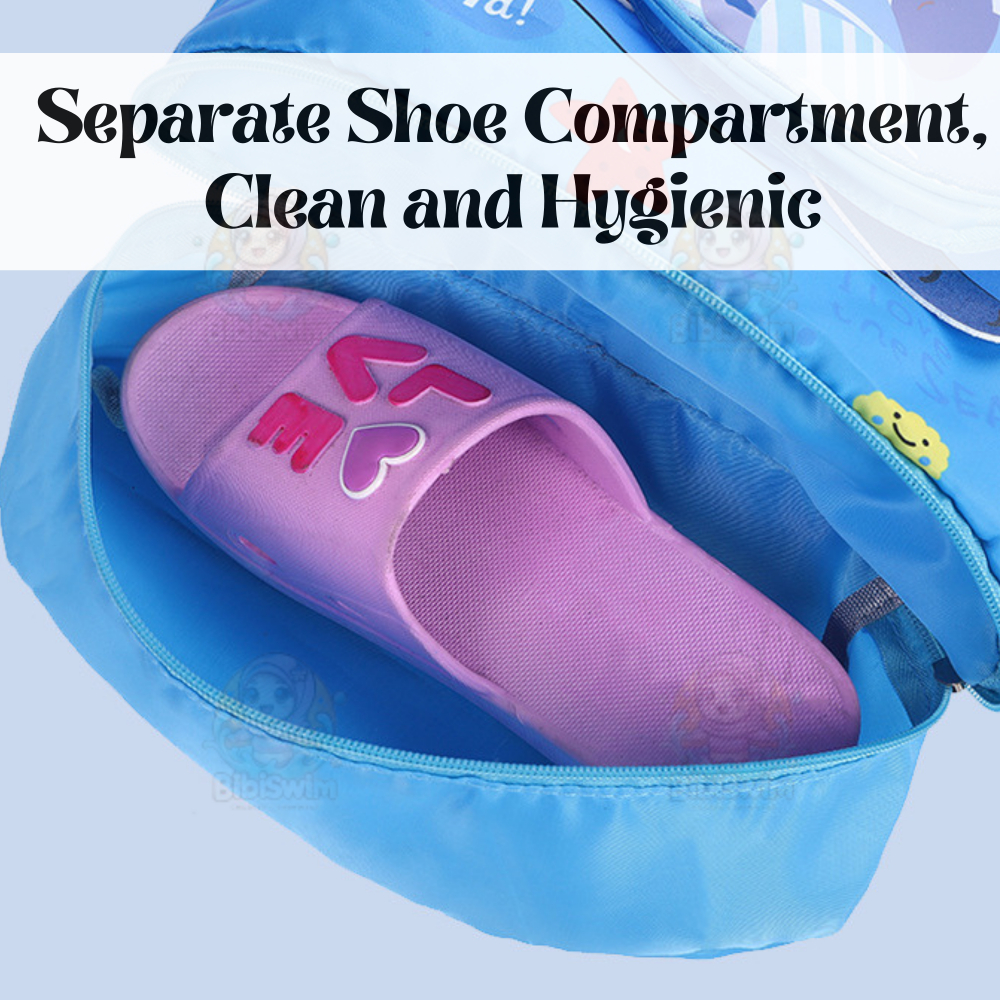 BIBISWIM Water Proof Bag Beg Drawstring Backpack Waterproof Wet and Dry for Swimming Sport