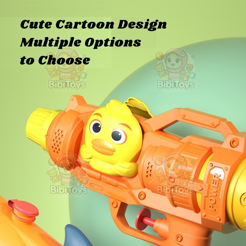 BIBISWIM Kids Outdoor Cute Water Gun Pool Toys Beach Toys