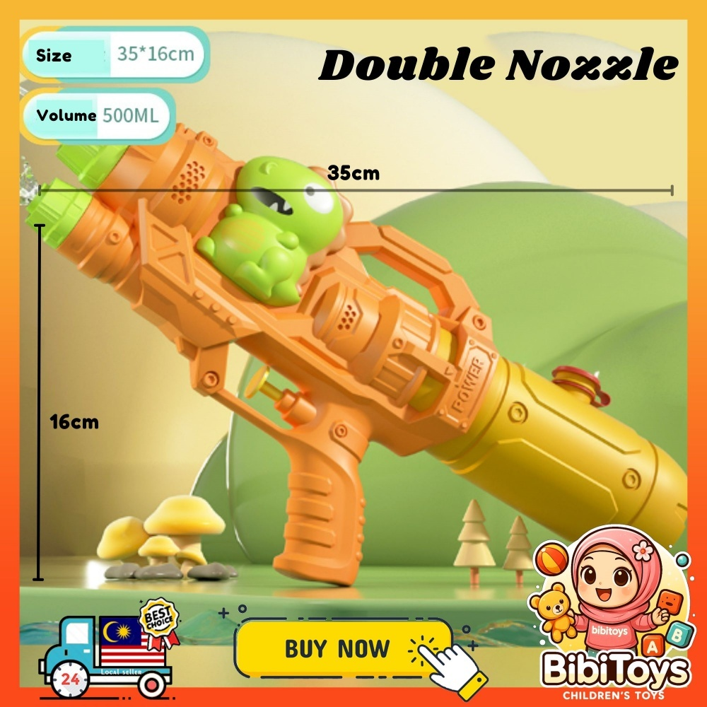 BIBISWIM Kids Outdoor Cute Water Gun Pool Toys Beach Toys