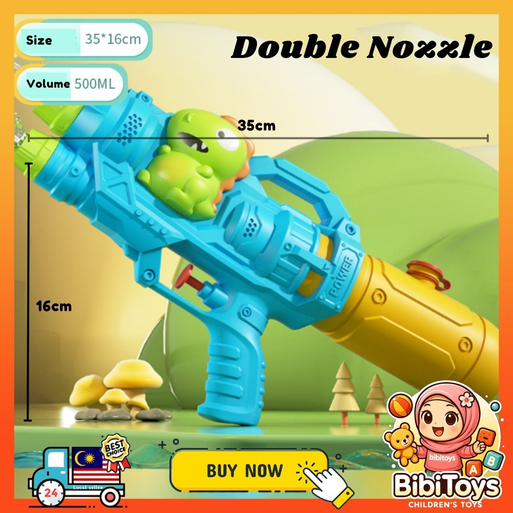 BIBISWIM Kids Outdoor Cute Water Gun Pool Toys Beach Toys