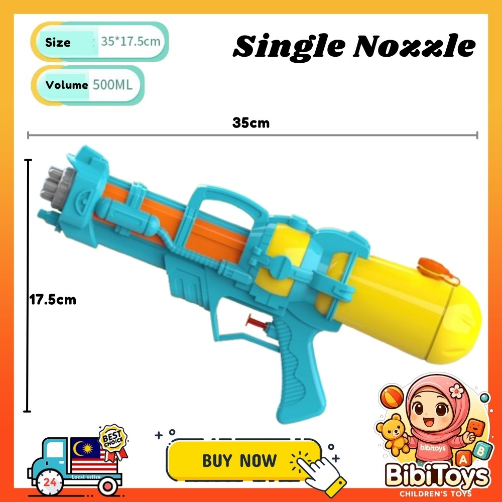 BIBISWIM Kids Outdoor Cute Water Gun Pool Toys Beach Toys