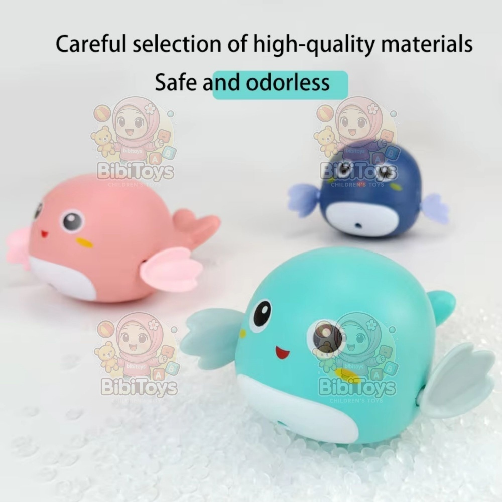 BIBISWIM Swimming Toy Baby Toys Bath Animal Toddler Kids Pool Water Girls