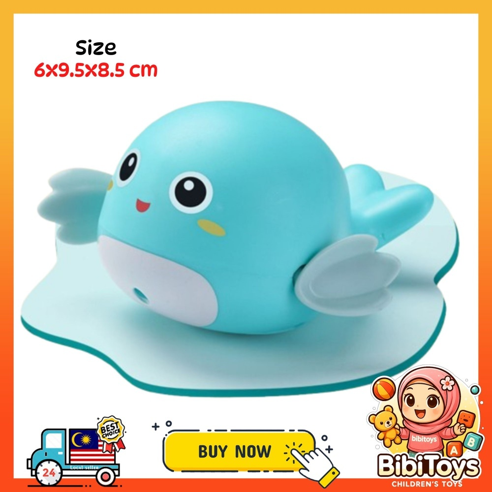 BIBISWIM Swimming Toy Baby Toys Bath Animal Toddler Kids Pool Water Girls