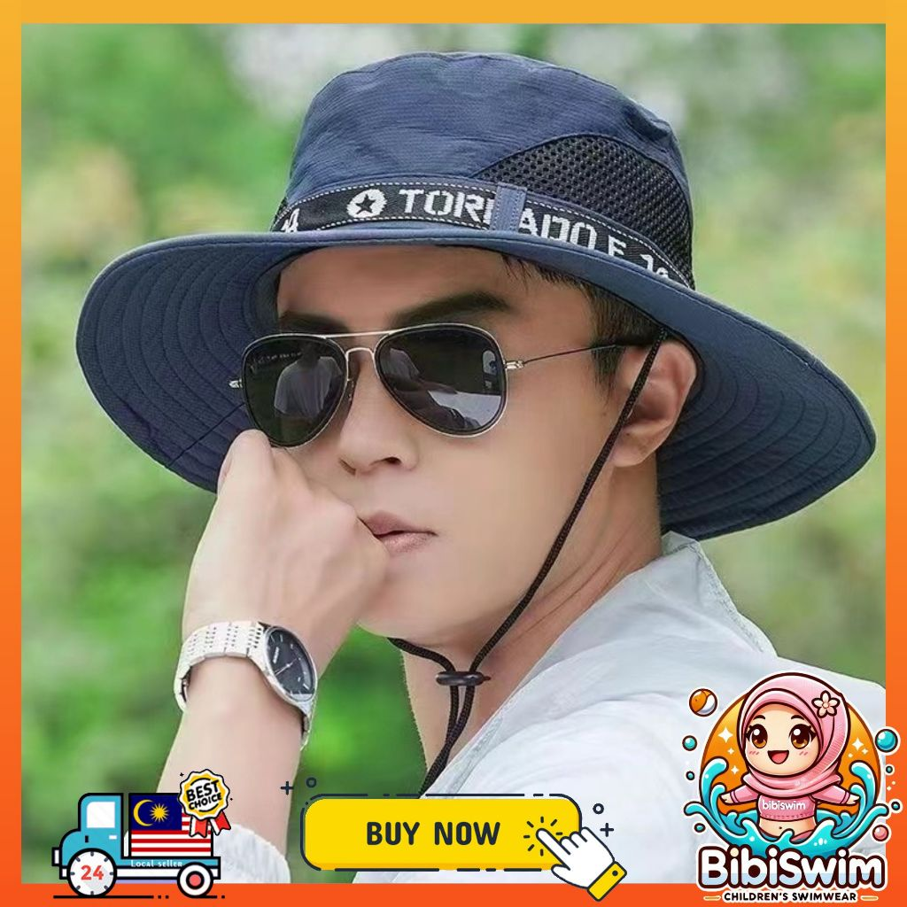 BIBISWIM Sun Hat Uv protection Windproof Hiking Hat Face Cover Waterproof Cap Fishing Camping Hats