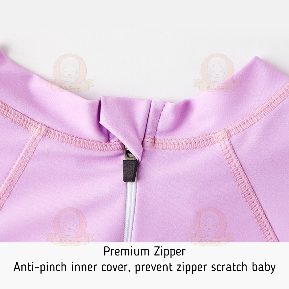 BIBISWIM Swimming Suit Kid Swimsuit Baby Girl Swimwear Cap