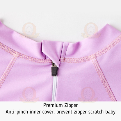 BIBISWIM Swimming Suit Kid Swimsuit Baby Girl Swimwear Cap