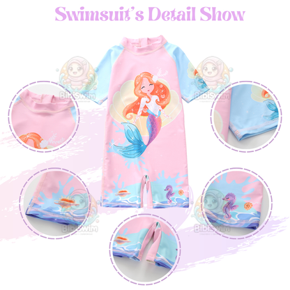 BIBISWIM Swimming Suit Kid Swimsuit Baby Swimming Suit Girl Swimwear