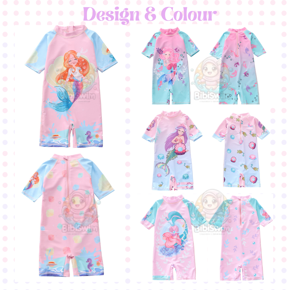 BIBISWIM Swimming Suit Kid Swimsuit Baby Swimming Suit Girl Swimwear